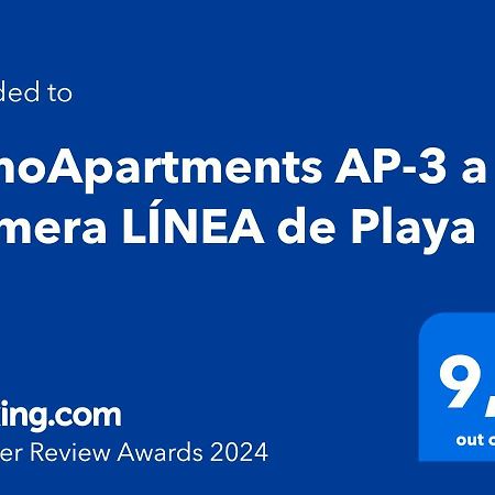 Ap-3 Ximoapartments A Primera Linea Playa & Chimenea Oliva Kültér fotó