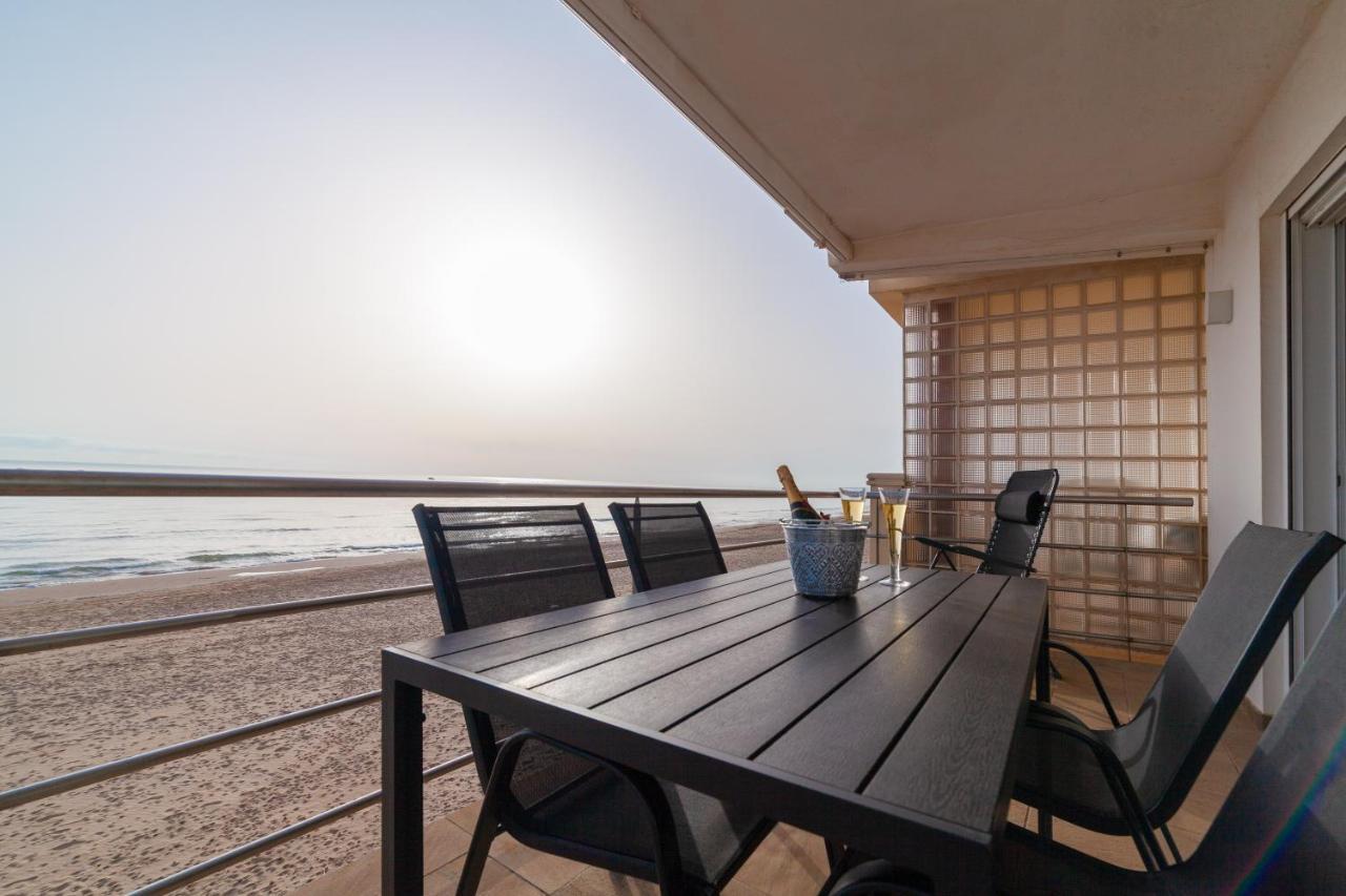 Ap-3 Ximoapartments A Primera Linea Playa & Chimenea Oliva Kültér fotó