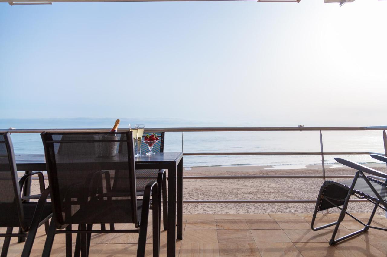 Ap-3 Ximoapartments A Primera Linea Playa & Chimenea Oliva Kültér fotó